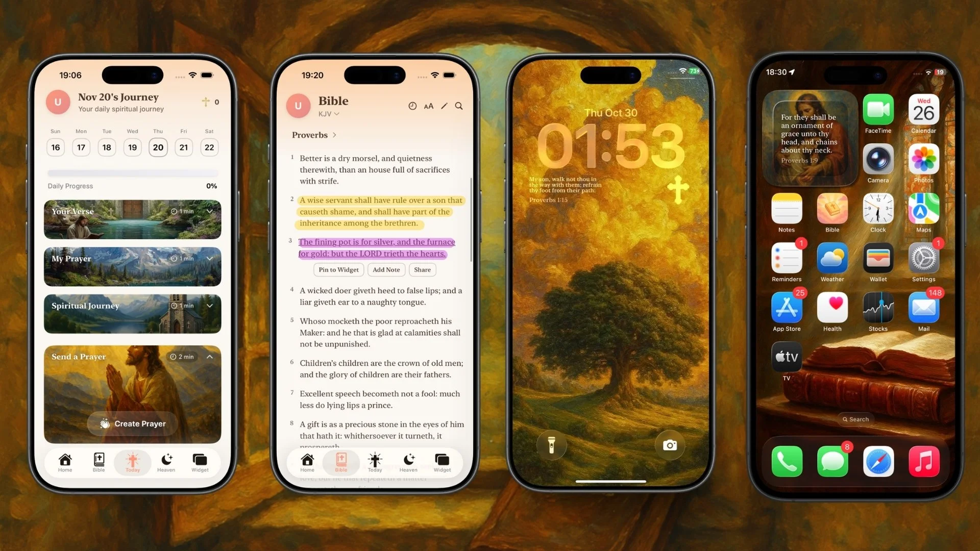Bible Widget - Verse of the Day iPhone App